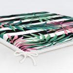 - Frm-8379-Beyaz-Zeminde-Siyah-Beyaz-Cizgili-Yesil-Yaprak-Desenli-Dijital-Baskili-Modern-Fermuarli-Sandalye-Minderi-5 - Realhomes Beyaz Zeminde Siyah Beyaz Çizgili Yeşil Yaprak Desenli Dijital Baskılı Modern Fermuarlı Sandalye Minderi Realhomes