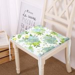 - Frm-8436-Beyaz-Zemin-Uzerinde-Yesil-Renkli-Cicek-Desenli-Dijital-Baskili-Modern-Fermuarli-Sandalye-Minderi - Realhomes Beyaz Zemin Üzerinde Yeşil Renkli Çiçek Desenli Dijital Baskılı Modern Fermuarlı Sandalye Minderi Realhomes