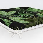 - Frm-8469-Siyah-Zemin-Uzerinde-Yaprak-Desenli-Dijital-Baskili-Modern-Fermuarli-Sandalye-Minderi-5 - Realhomes Siyah Zemin Üzerinde Yaprak Desenli Dijital Baskılı Modern Fermuarlı Sandalye Minderi Realhomes