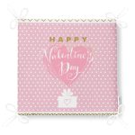 Sevgililer Günü Temalı Özel Tasarım Dijital Baskılı Modern Fermuarlı Sandalye Minderi Realhomes