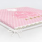 Sevgililer Günü Temalı Özel Tasarım Dijital Baskılı Modern Fermuarlı Sandalye Minderi Realhomes