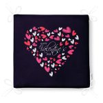 Sevgililer Günü Temalı Özel Tasarım Dijital Baskılı Modern Fermuarlı Sandalye Minderi Realhomes