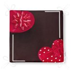 Özel Tasarım Kalp Tasarımlı Hediye Paketi Dijital Baskılı Modern Fermuarlı Sandalye Minderi Realhomes