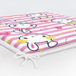 Real Homes Dekorati Kare Sandalye Minderi 40x40cm ermuarlı Realhomes