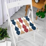 - Frm-Ryl176-Renkli-Damla-Tasarimli-Fermuarli-Sandalye-Minderi - Realhomes Renkli Damla Tasarımlı Fermuarlı Sandalye Minderi Realhomes