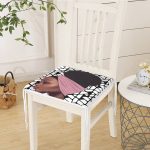 - Frm-Ryl186-Geometrik-Zeminli-Siyahi-Kadin-Figurlu-Fermuarli-Sandalye-Minderi-2 - Realhomes Geometrik Zeminli Siyahi Kadın Figürlü Fermuarlı Sandalye Minderi Realhomes