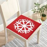 - Frm-Ryl268-Kirmizi-Tekli-Kar-Tanesi-Yilbasi-Temali-Fermuarli-Sandalye-Minderi-2 - Realhomes Kırmızı Tekli Kar Tanesi Yılbaşı Temalı Fermuarlı Sandalye Minderi Realhomes