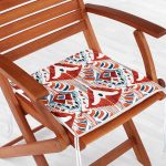 - Frm-Ryl326-Kirmizi-Renkli-Damask-Tasarimli-Modern-Fermuarli-Sandalye-Minderi-1 - Realhomes Kırmızı Renkli Damask Tasarımlı Modern Fermuarlı Sandalye Minderi Realhomes