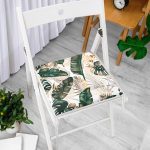 - Frm-Ryl47-Gold-Detayli-Tropik-Yaprak-Tasarimli-Fermuarli-Sandalye-Minderi-1 - Realhomes Gold Detaylı Tropik Yaprak Tasarımlı Fermuarlı Sandalye Minderi Realhomes