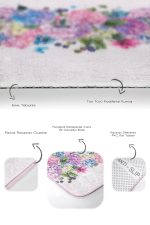 - PaspasTakimi-2li-Set103-Gorsel-3 - Realhomes  Rengarenk Ortanca Çiçekleri Özel Tasarım 2'li Kaymaz Tabanlı Banyo & Mutfak Paspas Takımı Realhomes