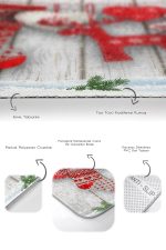 - PaspasTakimi-2li-Set117-Gorsel-3 - Realhomes  Love Tasarımlı Yılbaşı Temalı Özel Tasarım 2'li Kaymaz Tabanlı Banyo & Mutfak Paspas Takımı Realhomes