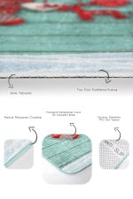 - PaspasTakimi-2li-Set118-Gorsel-3 - Realhomes  Yılbaşı Temalı Özel Tasarımlı Dijital Baskılı 2'li Kaymaz Tabanlı Banyo & Mutfak Paspas Takımı Realhomes