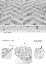 - PaspasTakimi-2li-Set133-Gorsel-3 - Realhomes  Gri Mermer Motifli Ebru Desenli Dijital Baskılı 2'li Kaymaz Tabanlı Banyo & Mutfak Paspas Takımı Realhomes