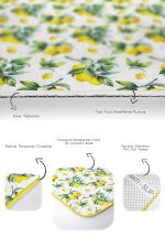 - PaspasTakimi-2li-Set136-Gorsel-3 - Realhomes  Limon Salkımları Dijital Baskılı Özel Tasarım 2'li Kaymaz Tabanlı Banyo & Mutfak Paspas Takımı Realhomes