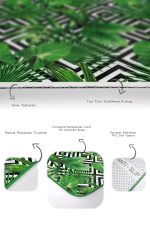 - PaspasTakimi-2li-Set141-Gorsel-3 - Realhomes  Geometrik Şekilli Zemin 3D Tropik Yaprak Motifli 2'li Kaymaz Tabanlı Banyo & Mutfak Paspas Takımı Realhomes