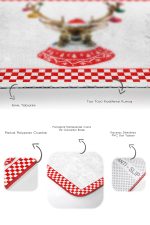 - PaspasTakimi-2li-Set146-Gorsel-3 - Realhomes  Kırmızı Dama Çerçeveli Yılbaşı Temalı Geyik 2'li Kaymaz Tabanlı Banyo & Mutfak Paspas Takımı Realhomes