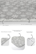 - PaspasTakimi-2li-Set154-Gorsel-3 - Realhomes  Gri Zemin Kar Taneleri Dijital Baskılı 2'li Kaymaz Tabanlı Banyo & Mutfak Paspas Takımı Realhomes