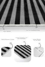 - PaspasTakimi-2li-Set156-Gorsel-3 - Realhomes  Gri Siyah Çizgili Geyik Motifli 2'li Kaymaz Tabanlı Banyo & Mutfak Paspas Takımı Realhomes