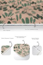 - PaspasTakimi-2li-Set182-Gorsel-3 - Realhomes  Soft Zemin Tropik Yapraklar Dijital Baskılı 2'li Kaymaz Tabanlı Banyo & Mutfak Paspas Takımı Realhomes