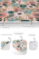 - PaspasTakimi-2li-Set188-Gorsel-3 - Realhomes Pudra Zemin Tropik Çiçekler Dijital Baskılı 2'li Kaymaz Tabanlı Banyo & Mutfak Paspas Takımı Realhomes