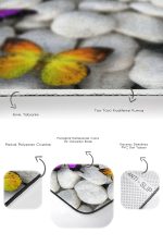 - PaspasTakimi-2li-Set2-Gorsel-3 - Realhomes  Taş Zemin Renkli Kelebek Tasarımlı 2'li Kaymaz Tabanlı Banyo & Mutfak Paspas Takımı Realhomes