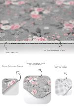 - PaspasTakimi-2li-Set222-Gorsel-3 - Realhomes  Gri & Pembe Zemin Gül Özel Tasarımlı 2'li Kaymaz Tabanlı Banyo & Mutfak Paspas Takımı Realhomes