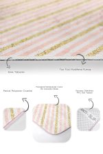 - PaspasTakimi-2li-Set226-Gorsel-3 - Realhomes  Pembe Gold Çizgili Dijital Baskılı 2'li Kaymaz Tabanlı Banyo & Mutfak Paspas Takımı Realhomes