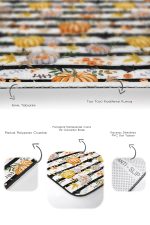 - PaspasTakimi-2li-Set264-Gorsel-3 - Realhomes  Siyah Çizgili Zemin Kabak Tasarımlı 2'li Kaymaz Tabanlı Banyo & Mutfak Paspas Takımı Realhomes