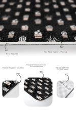 - PaspasTakimi-2li-Set299-Gorsel-3 - Realhomes Siyah Zemin Puantiye Motifli Kaktüs Temalı 2'li Kaymaz Tabanlı Banyo & Mutfak Paspas Takımı Realhomes