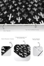 - PaspasTakimi-2li-Set30-Gorsel-3 - Realhomes  Siyah Beyaz Kaktüs Motifli Dijital Baskılı 2'li Kaymaz Tabanlı Banyo & Mutfak Paspas Takımı Realhomes