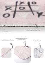 - PaspasTakimi-2li-Set300-Gorsel-3 - Realhomes  Love Temalı Pembe Zemin Dijital Baskılı 2'li Kaymaz Tabanlı Banyo & Mutfak Paspas Takımı Realhomes