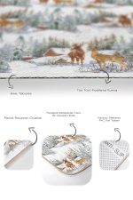 - PaspasTakimi-2li-Set315-Gorsel-3 - Realhomes Kış Temalı Geyik Bağ Evi Tasarımlı Dijital Baskılı 2'li Kaymaz Tabanlı Banyo & Mutfak Paspas Takımı Realhomes