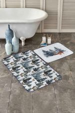 - PaspasTakimi-2li-Set320-Gorsel - Realhomes  Yılbaşı Temalı Çam Ağaçları Geyik Tasarımlı 2'li Kaymaz Tabanlı Banyo & Mutfak Paspas Takımı Realhomes