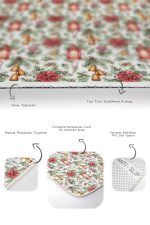 - PaspasTakimi-2li-Set342-Gorsel-3 - Realhomes  Kırmızı Gül Çam Yaprakları Gold Çan Detaylı 2'li Kaymaz Tabanlı Banyo & Mutfak Paspas Takımı Realhomes