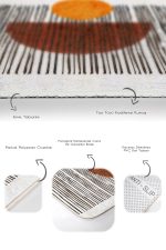 - PaspasTakimi-2li-Set348-Gorsel-3 - Realhomes  Onedraw Temalı Güneşin Doğuşu Dijital Baskılı 2'li Kaymaz Tabanlı Banyo & Mutfak Paspas Takımı Realhomes