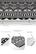 - PaspasTakimi-2li-Set367-Gorsel-3 - Realhomes  Siyah Beyaz İskandinav Motifli Dijital Baskılı 2'li Kaymaz Tabanlı Banyo & Mutfak Paspas Takımı Realhomes