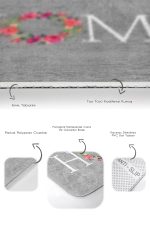 - PaspasTakimi-2li-Set375-Gorsel-3 - Realhomes  Gri Zemin Home Temalı Dijital Baskılı 2'li Kaymaz Tabanlı Banyo & Mutfak Paspas Takımı Realhomes