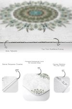 - PaspasTakimi-2li-Set376-Gorsel-3 - Realhomes Tüy Motifli Mandala Tasarımlı Dijital Baskılı 2'li Kaymaz Tabanlı Banyo & Mutfak Paspas Takımı Realhomes