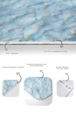 - PaspasTakimi-2li-Set98-Gorsel-3 - Realhomes  Mavi Mermer Motifli Dijital Baskılı 2'li Kaymaz Tabanlı Banyo & Mutfak Paspas Takımı Realhomes