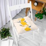 - Pofi-6583-Gorsel2 - Realhomes Portekiz Eskintisi Limon Baskılı Özel Tasarım Pofuduk Sandalye Minderi Realhomes