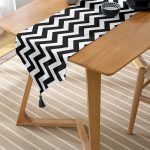 - UcgenRunner-321-Gorsel-2 - Realhomes  RealHomes Dijital Baskılı Özel Tasarım Püsküllü Şönil Üçgen Runner Realhomes