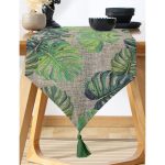 - UcgenRunner-3329-Gorsel-1 - Realhomes RealHomes Dijital Baskılı Özel Tasarım Püsküllü Şönil Üçgen Runner Realhomes