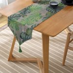 - UcgenRunner-3329-Gorsel-2 - Realhomes RealHomes Dijital Baskılı Özel Tasarım Püsküllü Şönil Üçgen Runner Realhomes