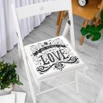 RealHomes Özel Tasarım Fermuarlı Sandalye Minderi Realhomes