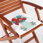 RealHomes Özel Tasarım Fermuarlı Sandalye Minderi Realhomes