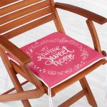 Home Sweet Home Dekorati Kare Sandalye Minderi Realhomes