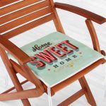 Home Sweet Home Dekorati Kare Sandalye Minderi Realhomes