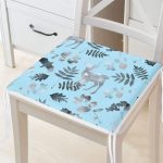 - httpsrealarge.comserdarMinderFermuarli-KareFrm-3039-Gorsel12-Gorsel - Realhomes Mavi Zeminli Geyik ve Yaprak Desenli Dekoratif Fermuarlı Sandalye Minderi Realhomes