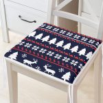 - httpsrealarge.comserdarMinderFermuarli-KareFrm-3061-Gorsel12-Gorsel - Realhomes Lacivert Zeminli Ağaç ve Geyik Desenli Dekoratif Fermuarlı Sandalye Minderi Realhomes