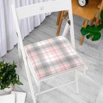 - httpsrealarge.comserdarMinderFermuarli-KareFrm-3081-Gorsel12-Gorsel - Realhomes  Pembe Gri Ekose Desenli Dekoratif Fermuarlı Sandalye Minderi Realhomes